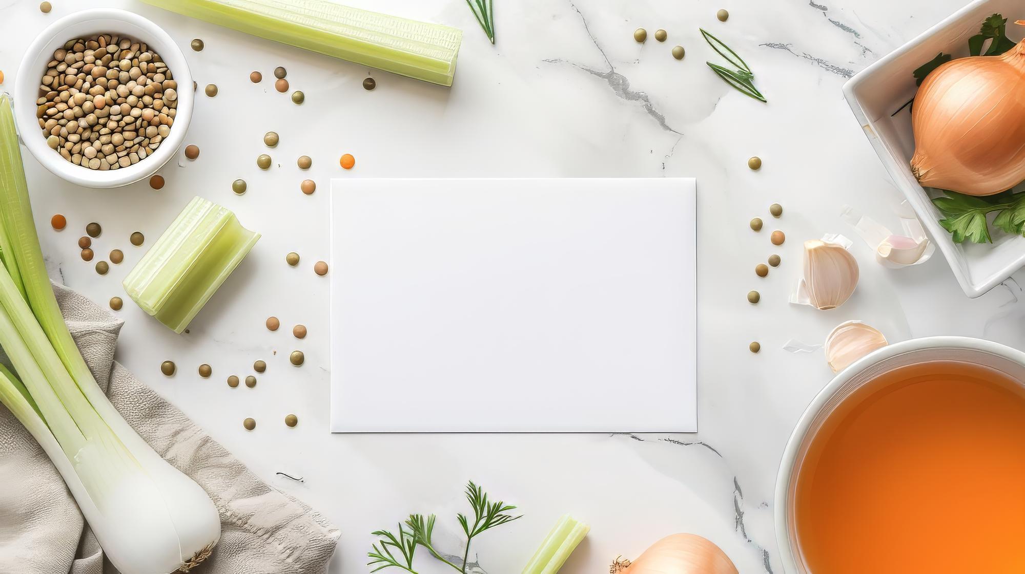 Subscription box with meal kit and card